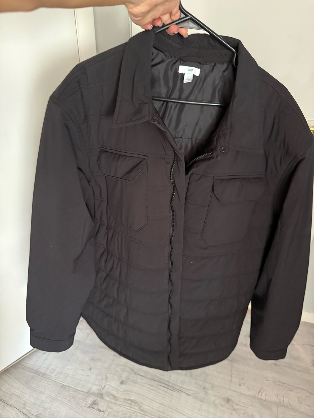 dip Black Quilted Puffer Jacket